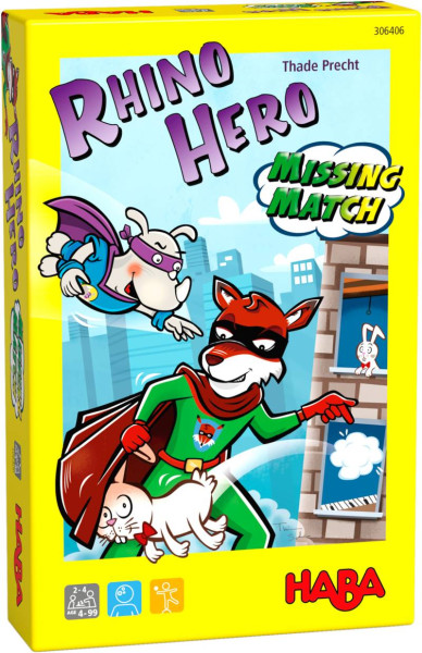 HABA | Rhino Hero – Missing Match | 306406