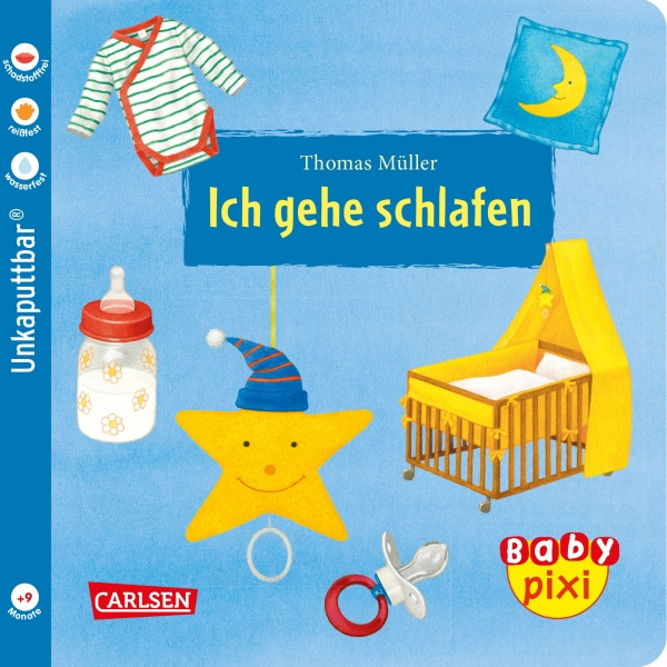 Carlsen Verlag | Baby Pixi 51: Ich gehe schlafen | 105387