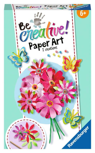 Ravensburger | BeCreative Paper Art Flowers & Butterflies  | 23678