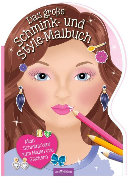 arsEdition | Das große Schmink- und Style-Malbuch