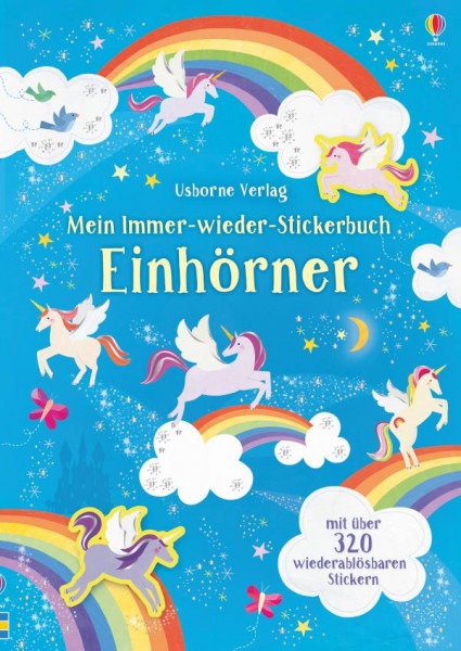 Usborne | Mein Immer-wieder-Stickerbuch: Einhörner