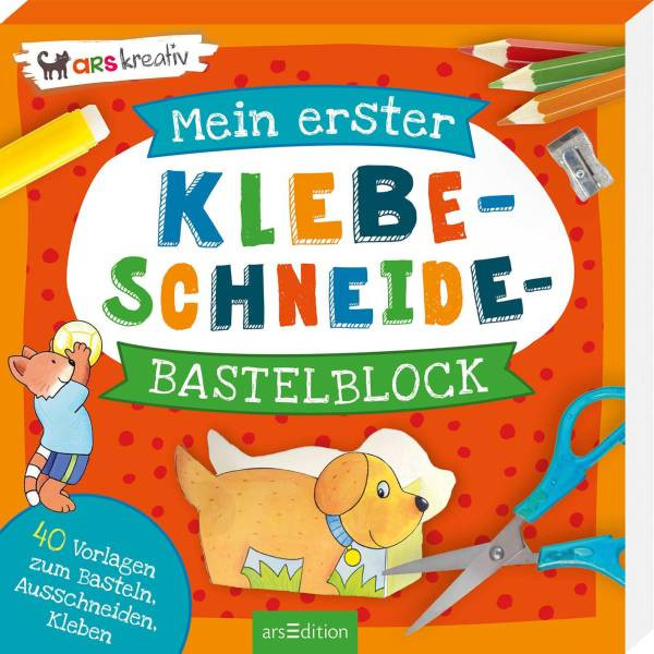 arsEdition | Mein erster Klebe-Schneide-Bastelblock