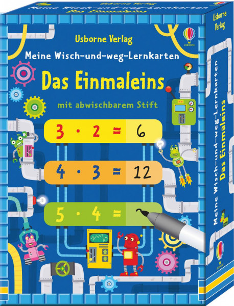 Usborne | Meine Wisch-und-weg-Lernkarten: Das Einmaleins