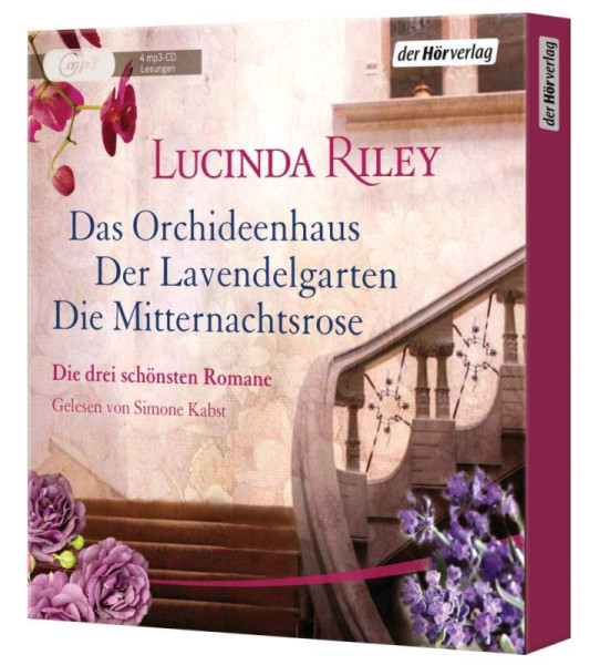 Der Hörverlag | Die große Box: Das Orchideenhaus - Der Lavendelgarten - Die Mitternachtsrose | Riley, Lucinda