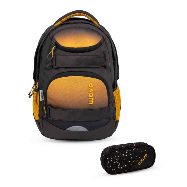 Belmil | Wave Infinity Move Schulrucksack Set 2 tlg. "Gradient Sand
" | 338-92/ASET-1/6
