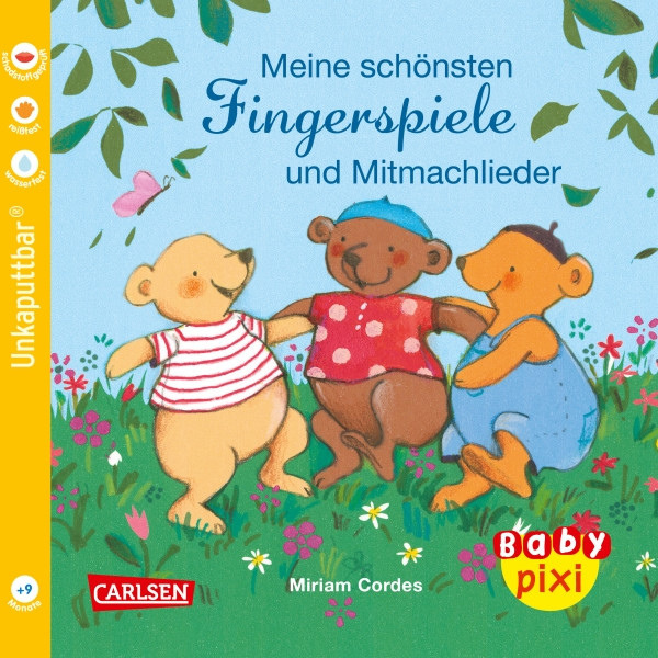 Carlsen Verlag | Baby Pixi 72 Fingerspiele, Mitmachlieder | 05397