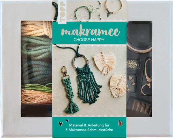 frechverlag GmbH |Makramee-Schmuckset Happy | 18170