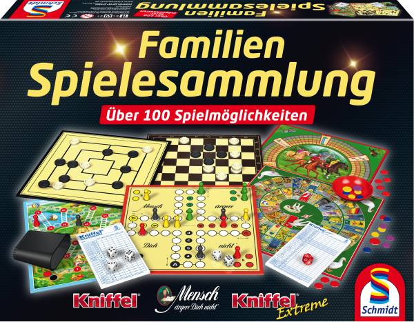 Schmidt-Spiele | Familien Spielesammlung | 49190