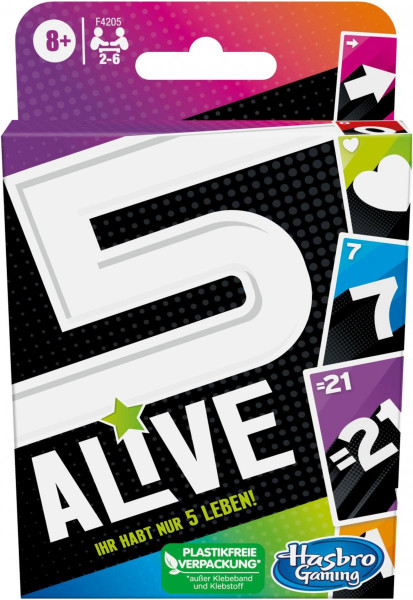 Hasbro |  Five Alive Kartenspiel | F4205100