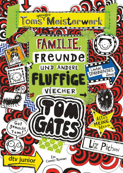 dtv Verlagsgesellschaft | Tom Gates 12: Toms geniales Meisterwerk (Familie, Freunde und andere fluffige Viecher)