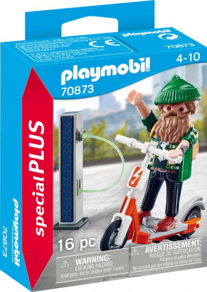 Playmobil | Hipster mit E-Roller | 70873