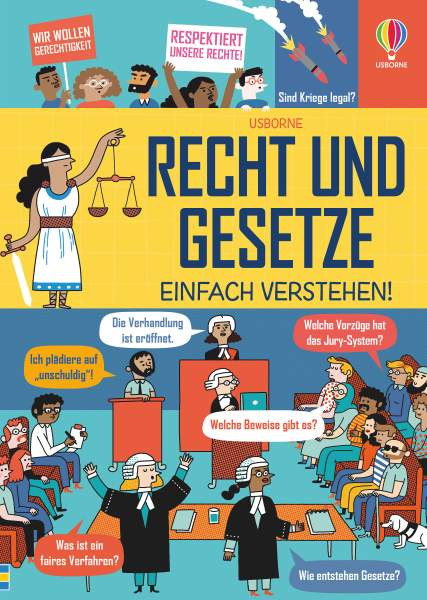 Usborne | Recht und Gesetze - einfach verstehen! | Bryan, Lara; Hall, Rose