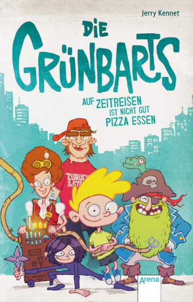 Arena | Die Grünbarts (1). Auf Zeitreise ist nicht gut Pizza essen