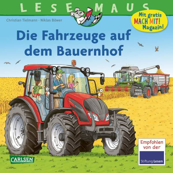 Christian Tielmann | LESEMAUS 187: Die Fahrzeuge auf dem Bauernhof