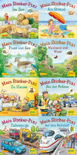 Carlsen Verlag | Mein Sticker-Pixi, Serie 234, sortiert | 105234