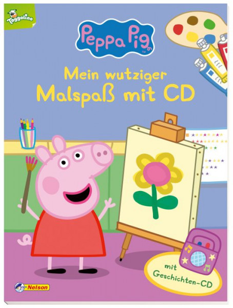 Carlsen Verlag | Peppa: Mein wutziger Malspaß mit CD | 511629