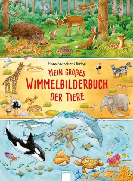 Arena | Mein großes Wimmelbilderbuch der Tiere | 71347-2