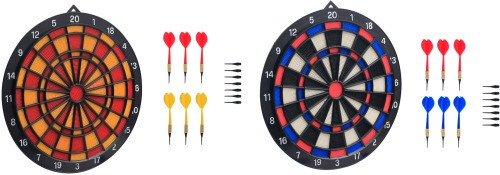 Vedes | NSP Safety Dartboard, inkl. 6 Pfeilen | 72108922