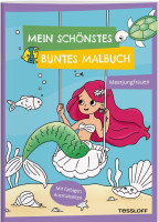 Tessloff Verlag Ragnar Tessloff GmbH & Co. KG | Mein schönstes buntes Malbuch. Meerjungfrauen | 