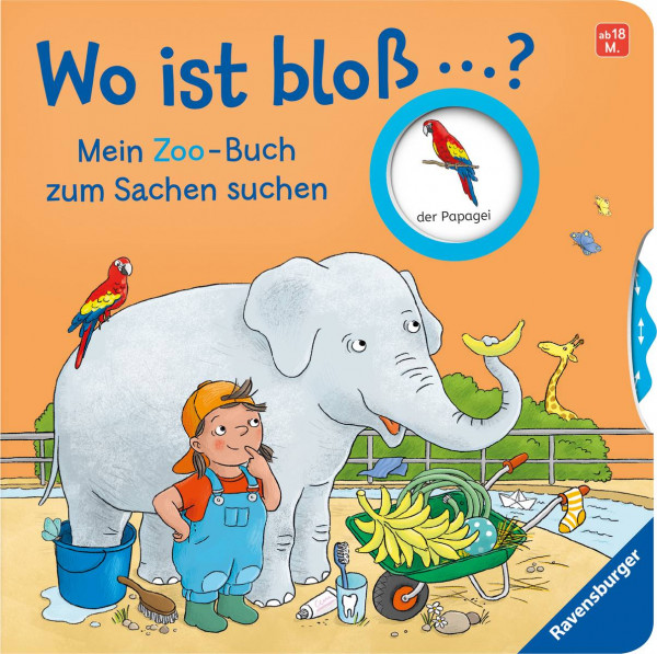 Ravensburger Verlag GmbH | Wo ist bloß...? Mein Zoo-Buch zum Sachen suchen | Orso, Kathrin Lena