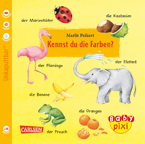 Carlsen Verlag | Baby Pixi 5: Farben | 05341