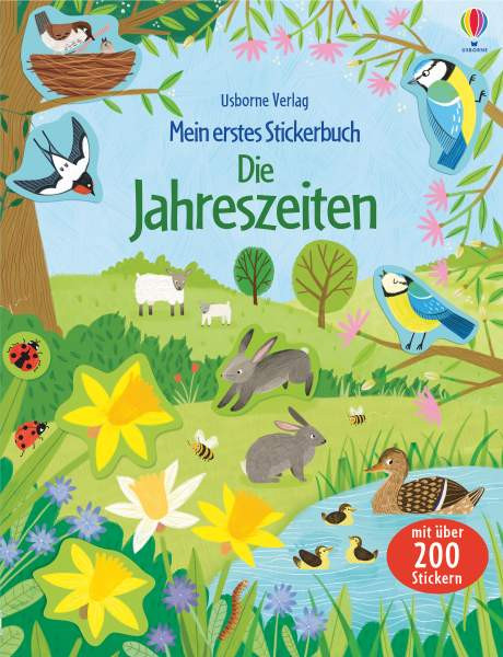 Usborne | Mein erstes Stickerbuch: Die Jahreszeiten | Bathie, Holly
