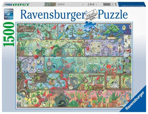 Ravensburger Puzzle | Zwerge im Regal  | 1500 Teile
