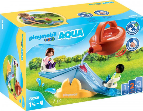 PLAYMOBIL® 1.2.3 / Aqua | Wasserwippe mit Gießkanne | 70269