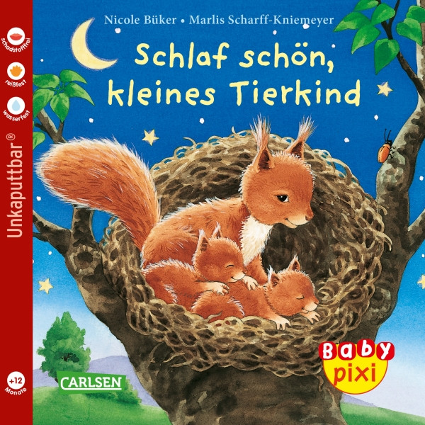 Carlsen Verlag | Baby Pixi 40:  Schlaf schön, kleines Tie | 105376