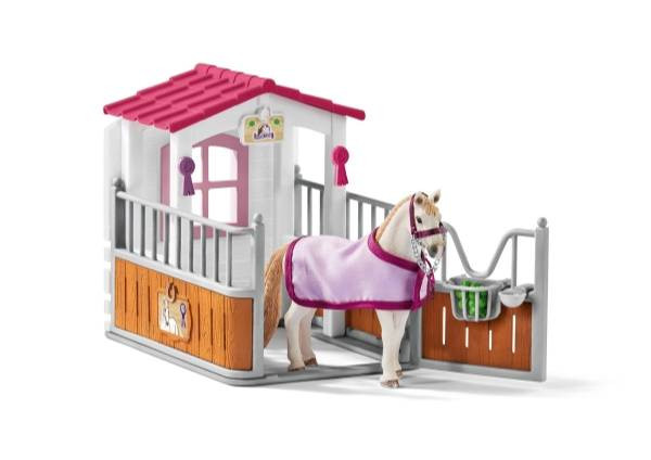 Schleich | Pferdebox mit Lusitano Stute | 42368