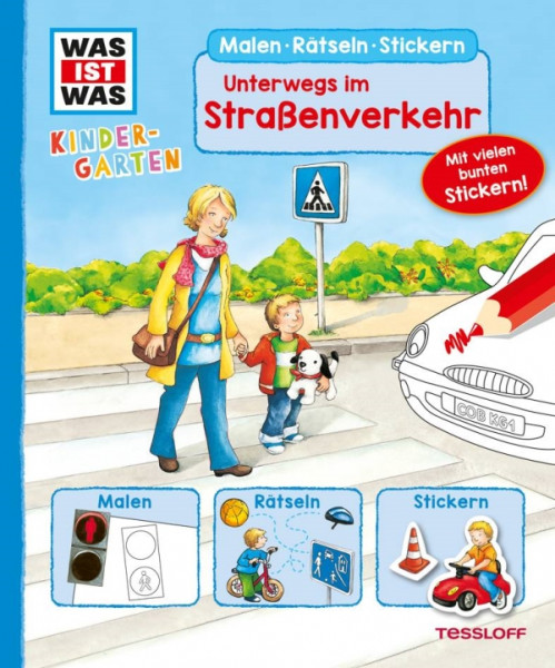 Tessloff Verlag | WAS IST WAS Kindergarten. Unterwegs im Straßenverkehr