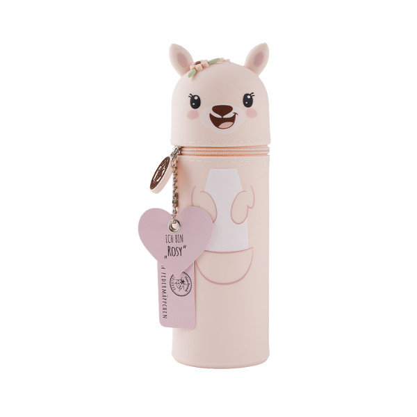 Lulubug Handmade | Lustige Tiermäppchen aus Silikon | Zootiere | „Känguru“ | 24112