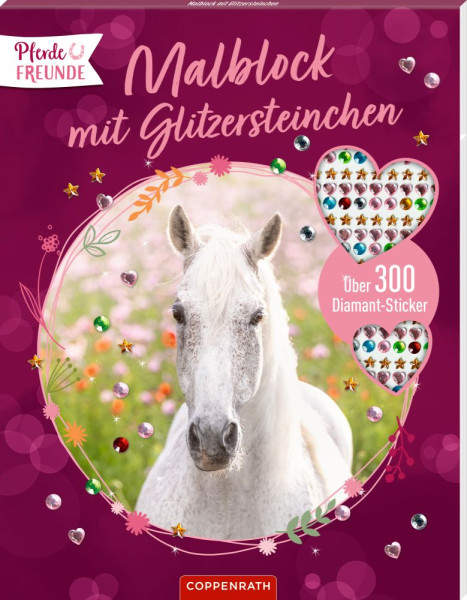 Coppenrath | Malblock mit Glitzersteinchen | 