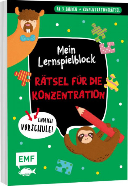 Endlich Vorschule! LSB Rätsel und Konzen | 330/93604