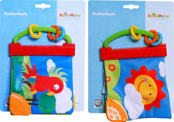 Vedes | SMB Baby Knisterbuch, 2-fach sortiert | 40789511