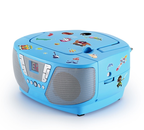 Bigben Interactive | Tragbares CD/Radio - Kids blau | AU364446