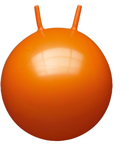 John | Sprungball 60cm | uni 2-fach farbig sortiert