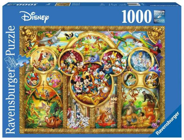 Ravensburger Puzzle | Die schönsten Disney Themen | 1000 Teile