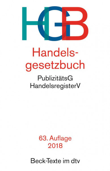dtv Verlagsgesellschaft | Handelsgesetzbuch HGB