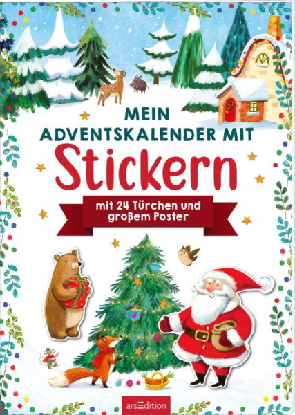 arsEdition | Mein Adventskalender mit Stickern | 