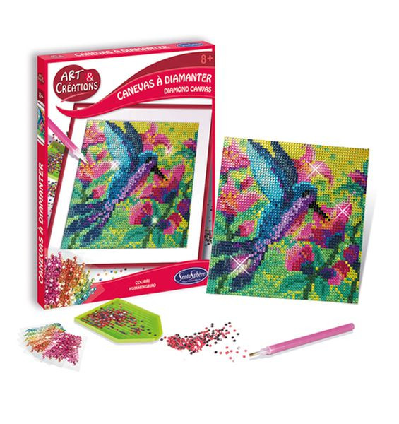SENTOSPHERE | Strassstein-Bild Kolibri