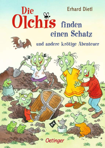 Verlag Friedrich Oetinger GmbH | Die Olchis finden einen Schatz und andere krötige Abenteuer | Dietl, Erhard