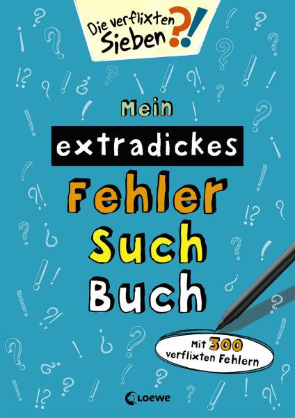 Loewe | Mein extradickes Fehler-Such-Buch (petrol)