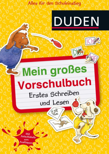 S.Fischer Verlag | Mein gr Vorschulbuch Schreiben und Lesen | 3328-3