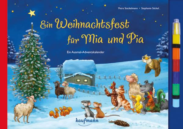 Kaufmann-Verlag | Adventskalender | Ein Weihnachtsfest für Mia und Pia