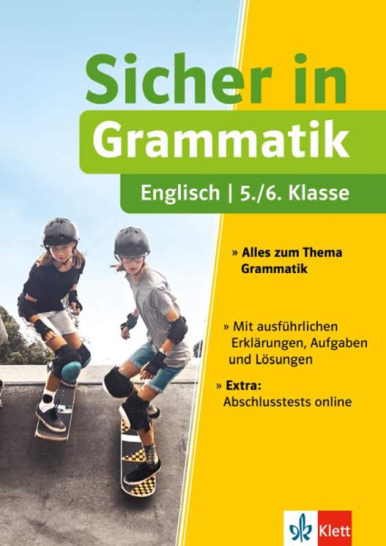 Klett Lerntraining bei PONS Langenscheidt | Klett Sicher in Englisch Grammatik 5./6. Klasse | 