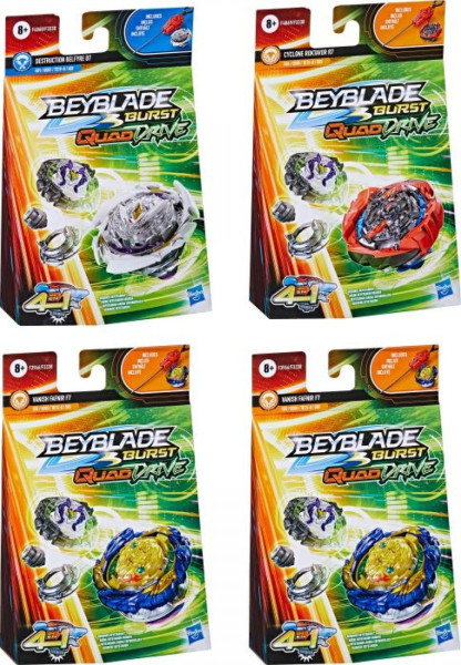Hasbro | Beyblade QD Starter Pack, sortiert | F3338EU4