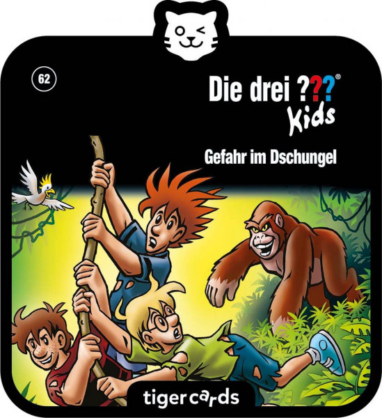 Tigermedia | tigercard - Die drei ??? Kids - Folge 62: Gefahr im Dschungel