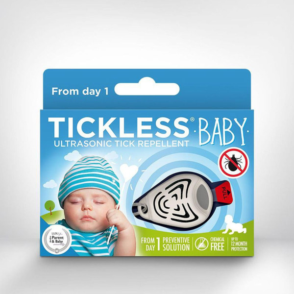 Tickless | Ultraschall-Zeckenschutz Baby | Beige