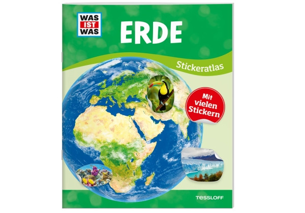 Tessloff Verlag | WAS IST WAS Sticker-Atlas Erde
